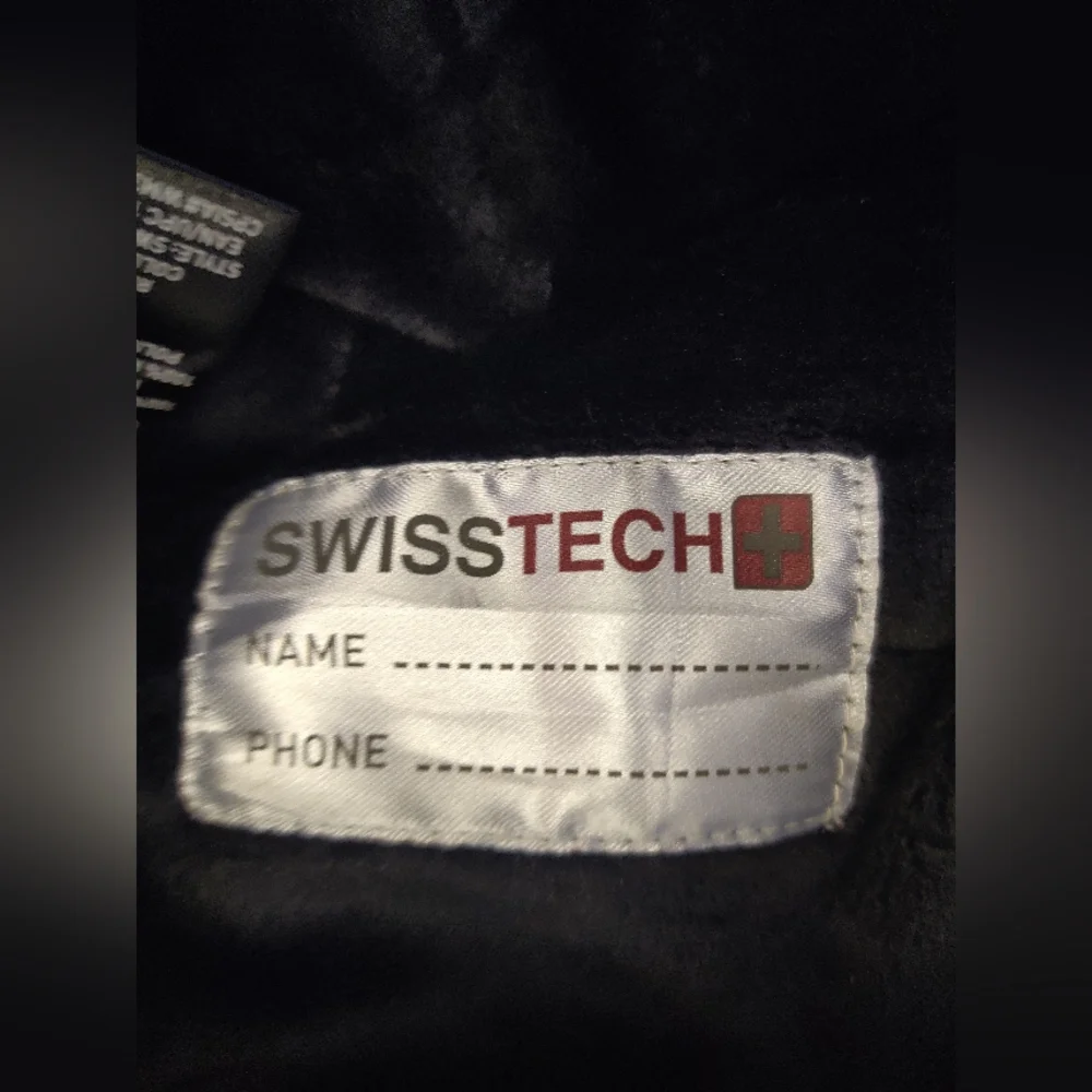 Swiss Tech Hooded‎ Winter Coat Faux Fur Lined Weatherproof Medium Jacket Unisex